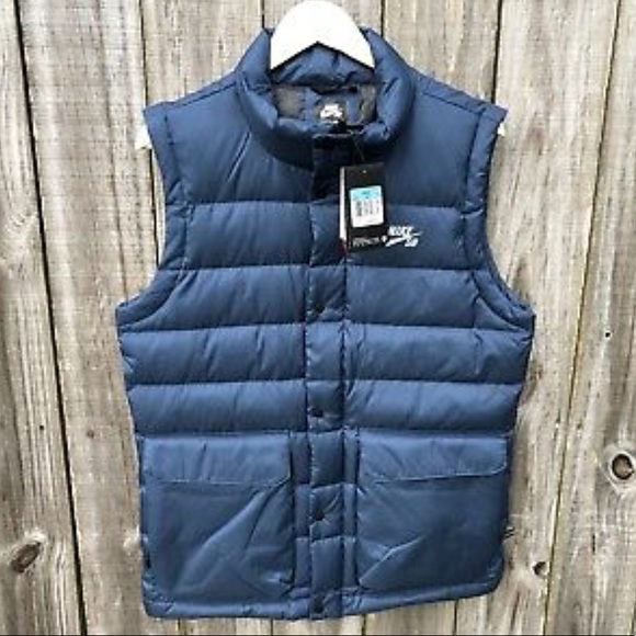 nike vest blue